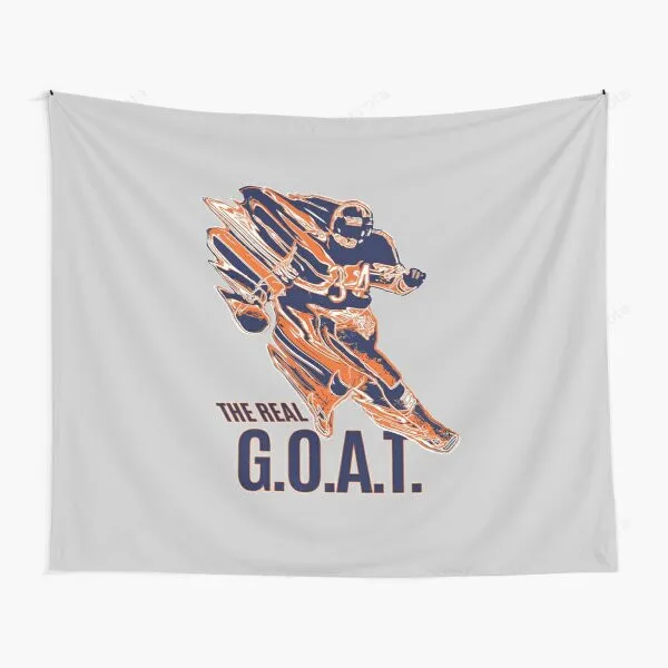 The Greatest Of All Time Walter Payton Chicago Bears Tapestry Gifts For Fans