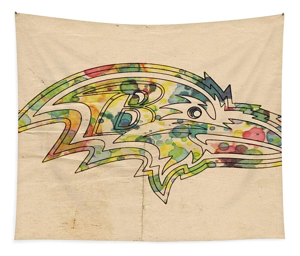 Baltimore Ravens Poster Vintage Tapestry Gifts For Fans