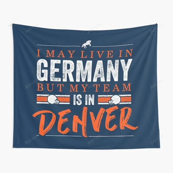 Denver Fans From Germany Tapestry Gifts For Fans