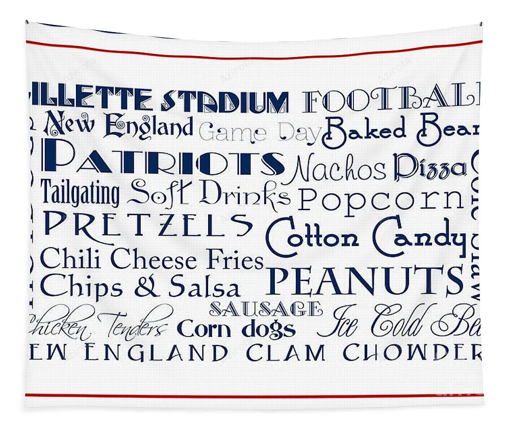 New England Patriots Tapestry Gifts For Fans Game Day 1