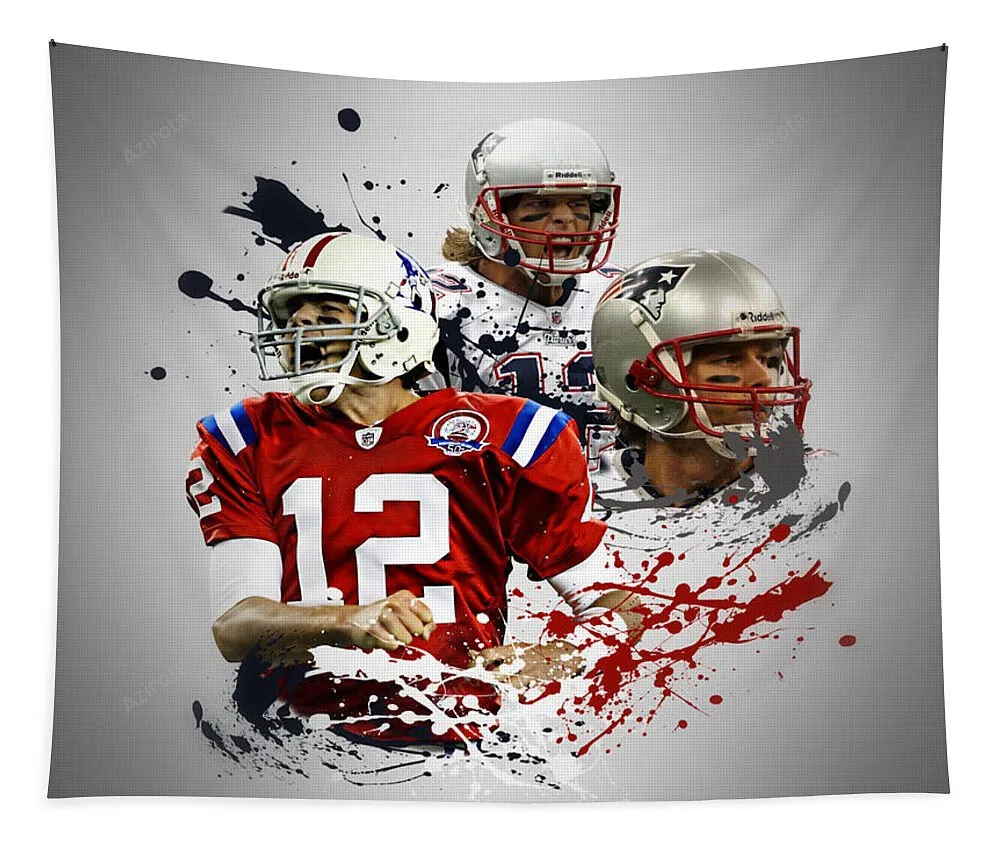 1 Tom Brady Patriots Tapestry Gifts For Fans