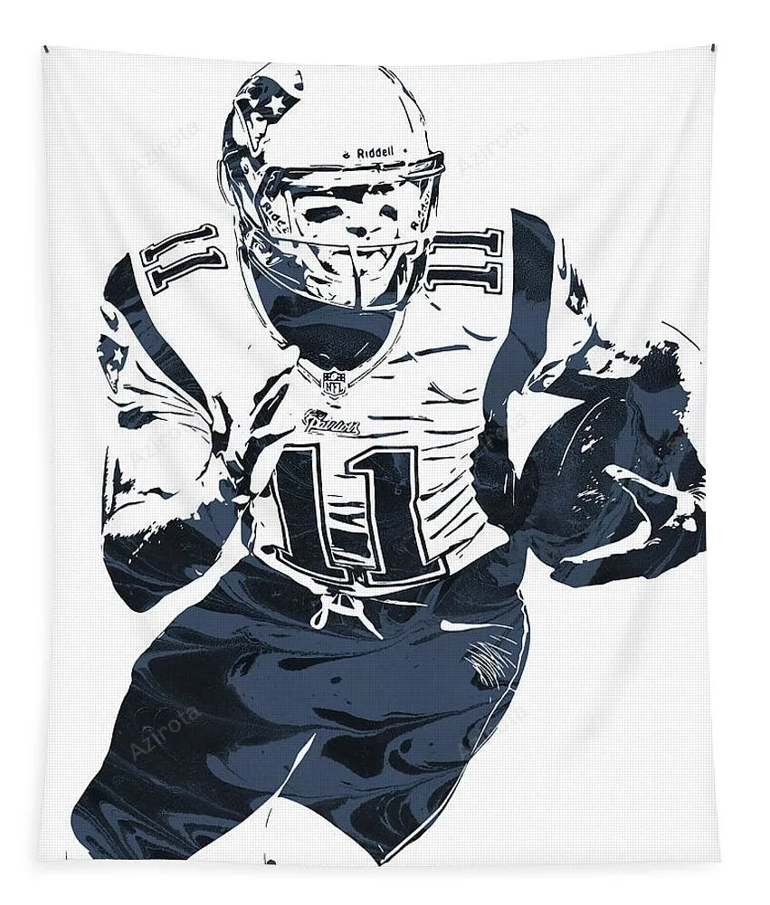 Julian Edelman New England Patriots Tapestry Gifts For Fans 1