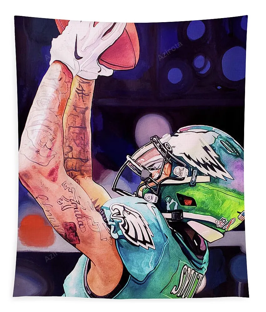 Devonta Smith Philadelphia Eagles Tapestry Gifts For Fans