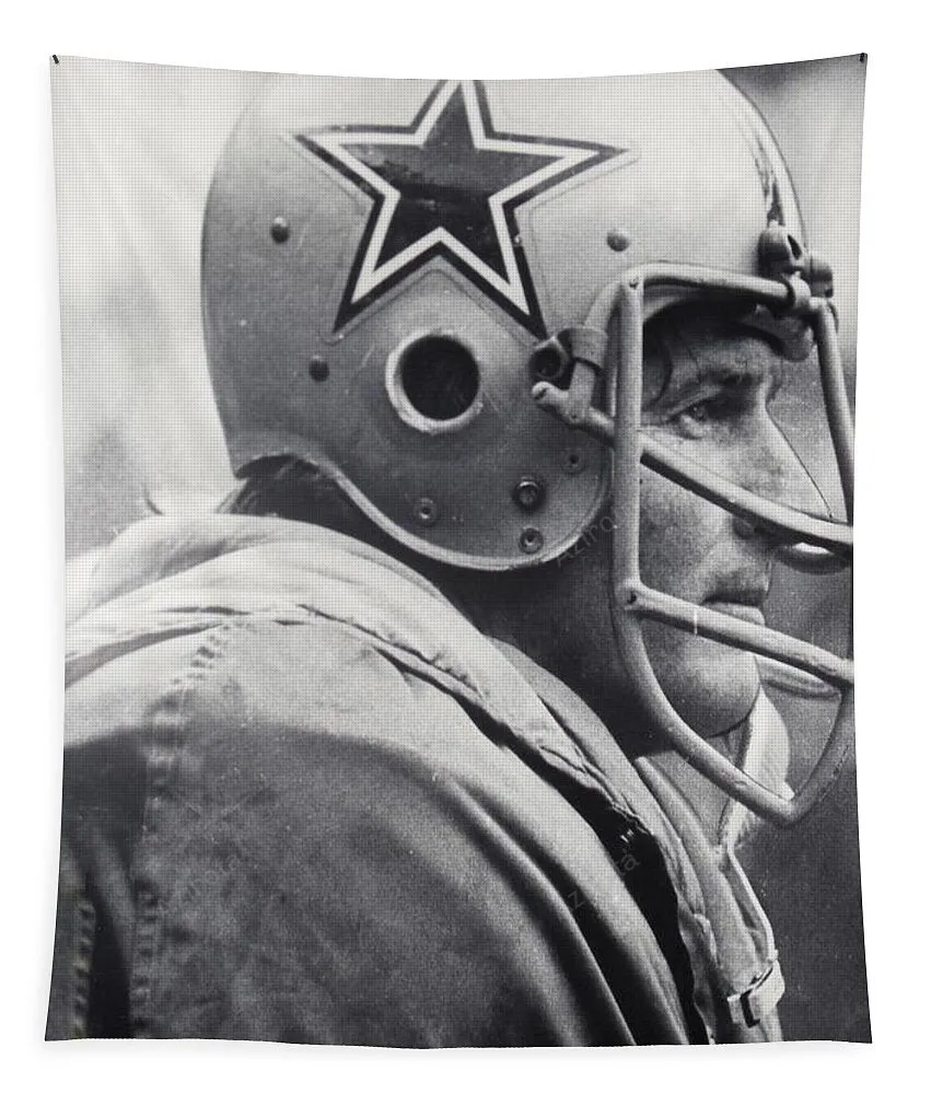 Dallas Cowboy Bob Lilly 74 Dallas Cowboys Tapestry Gifts For Fans