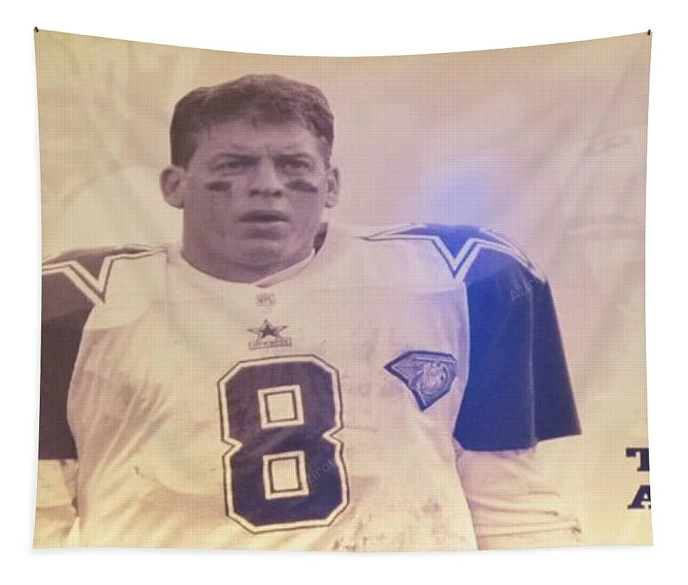 Troy Aikman Dallas Cowboys Tapestry Gifts For Fans