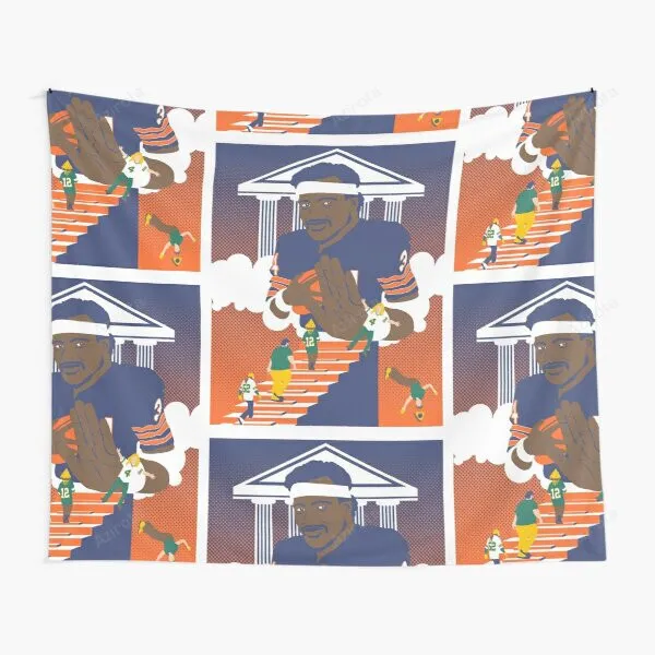 Sweetness Says No Packer Fans Stiff Armed From Heaven Tapestry Gifts For Fans