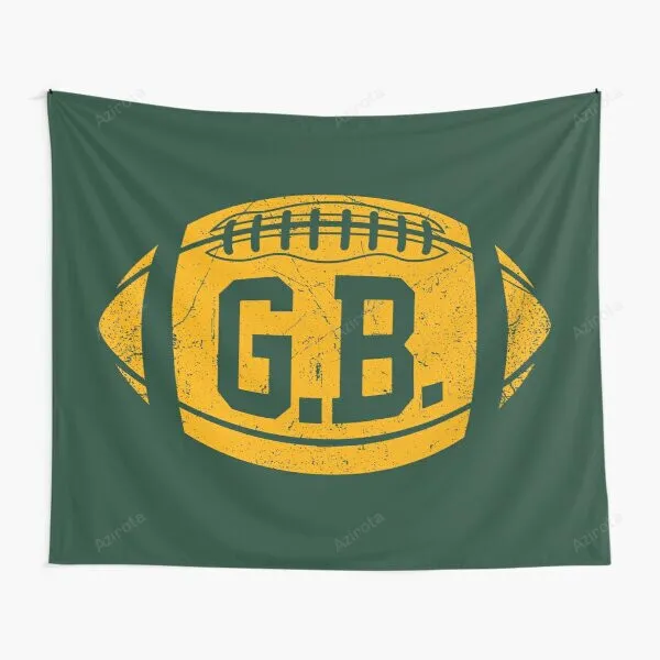 GB Retro Green Tapestry Gifts For Fans