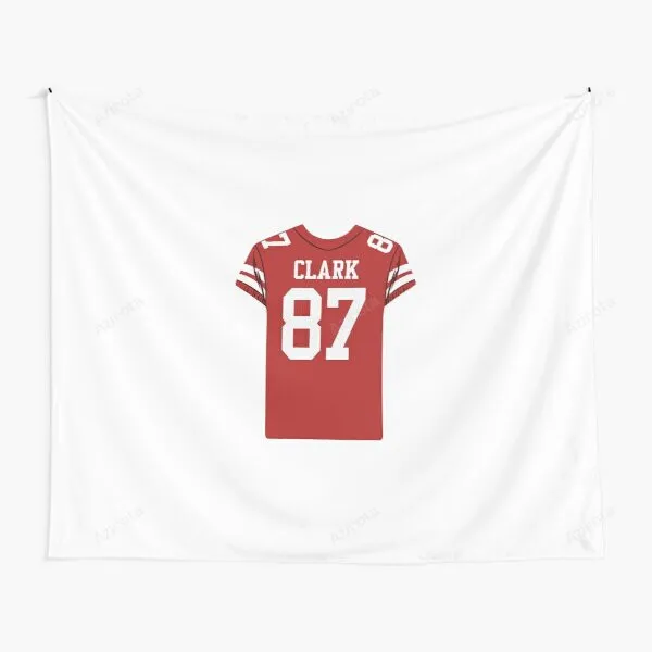 Dwight Clark 87 Jersey Tapestry Gifts For Fans