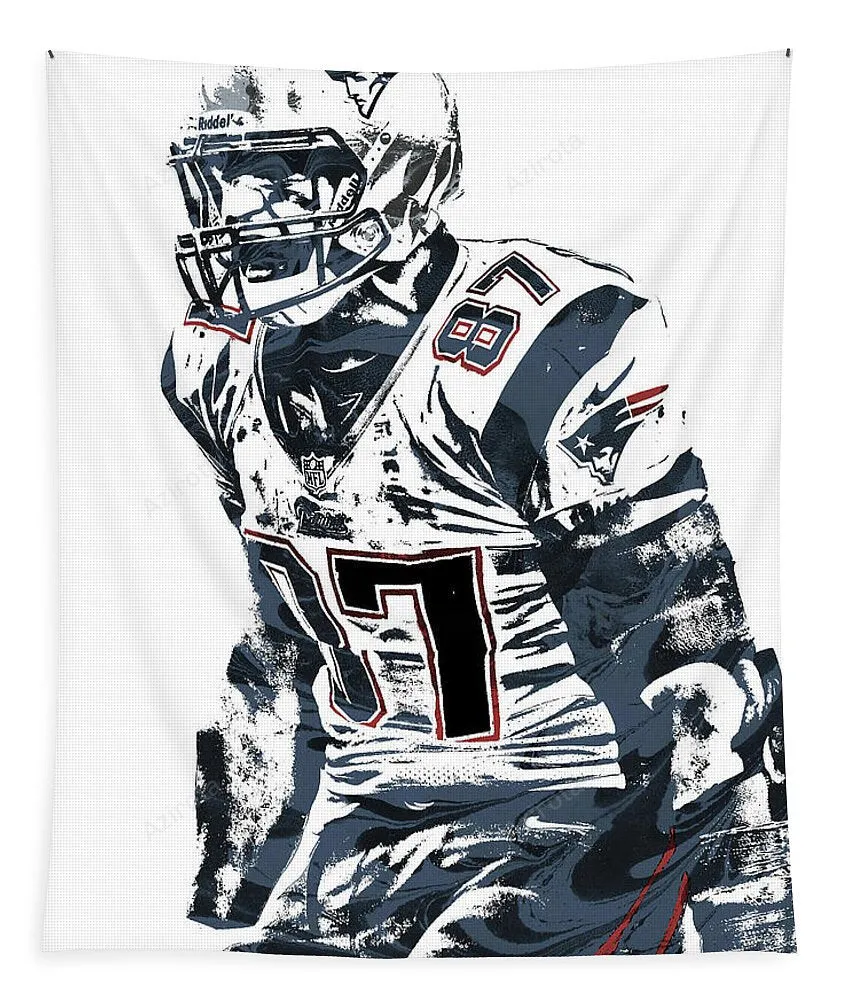 Rob Gronkowski New England Patriots Tapestry Gifts For Fans 5