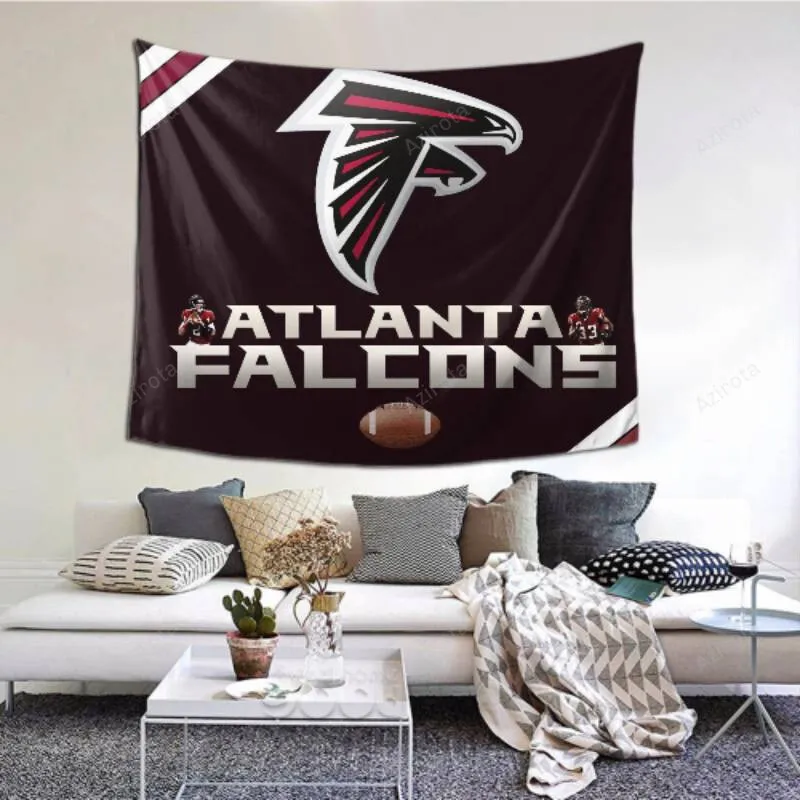 Easy To Hang Atlanta Falcons tapestry -155362 For Bedroom Living Room