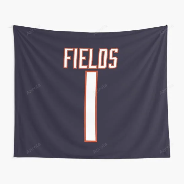 Justin Fields Chicago Bears Tapestry Gifts For Fans