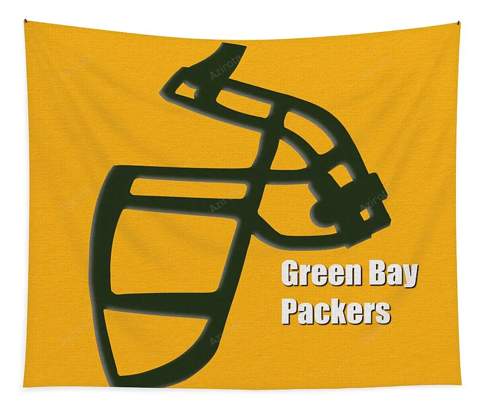 green bay packers retro Tapestry Gifts For Fans
