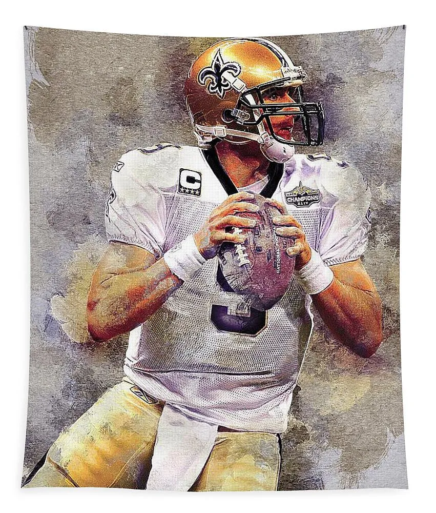 Drew Brees Tapestry Gifts For Fans 9