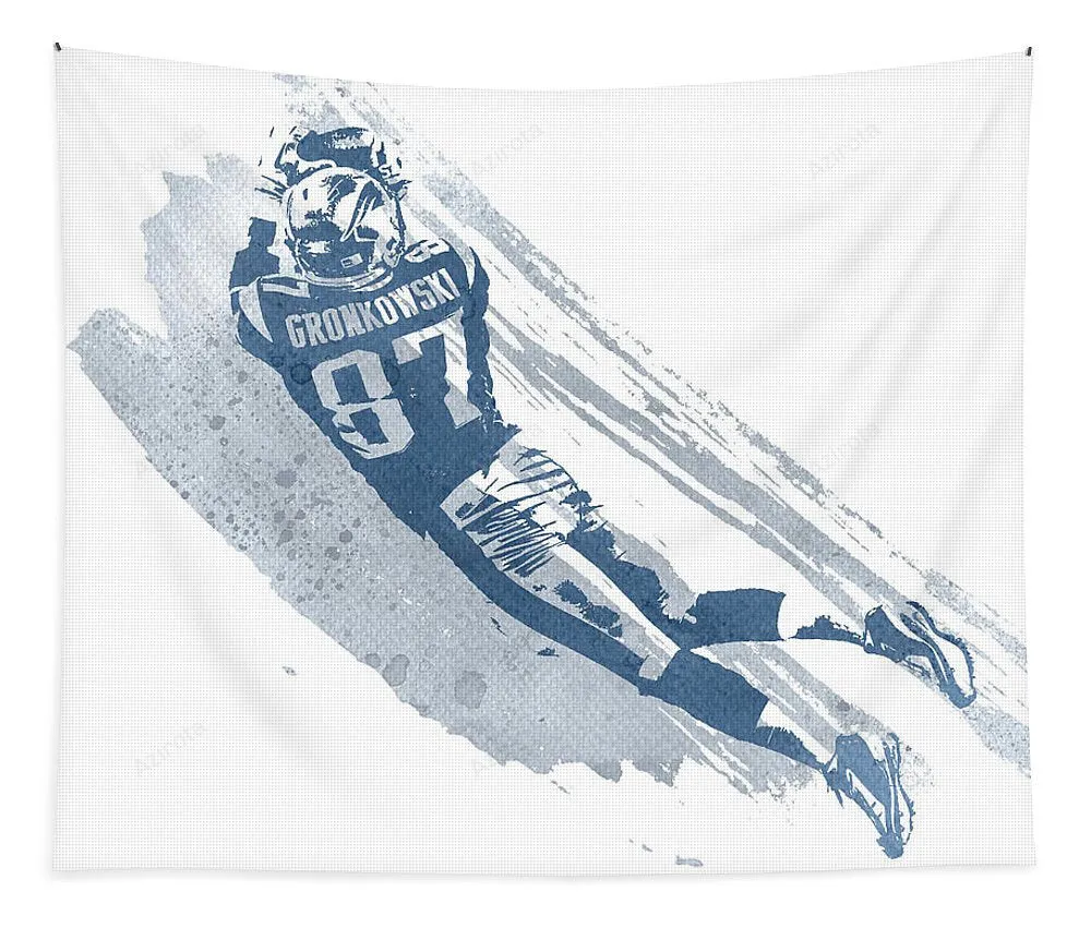 Rob Gronkowski New England Patriots Tapestry Gifts For Fans 10