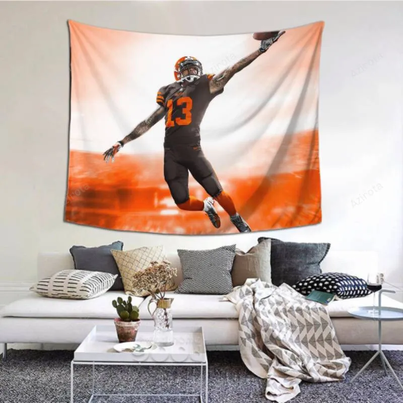 Dorm Decor Cleveland Browns tapestry -154387 For Living Room Bedroom