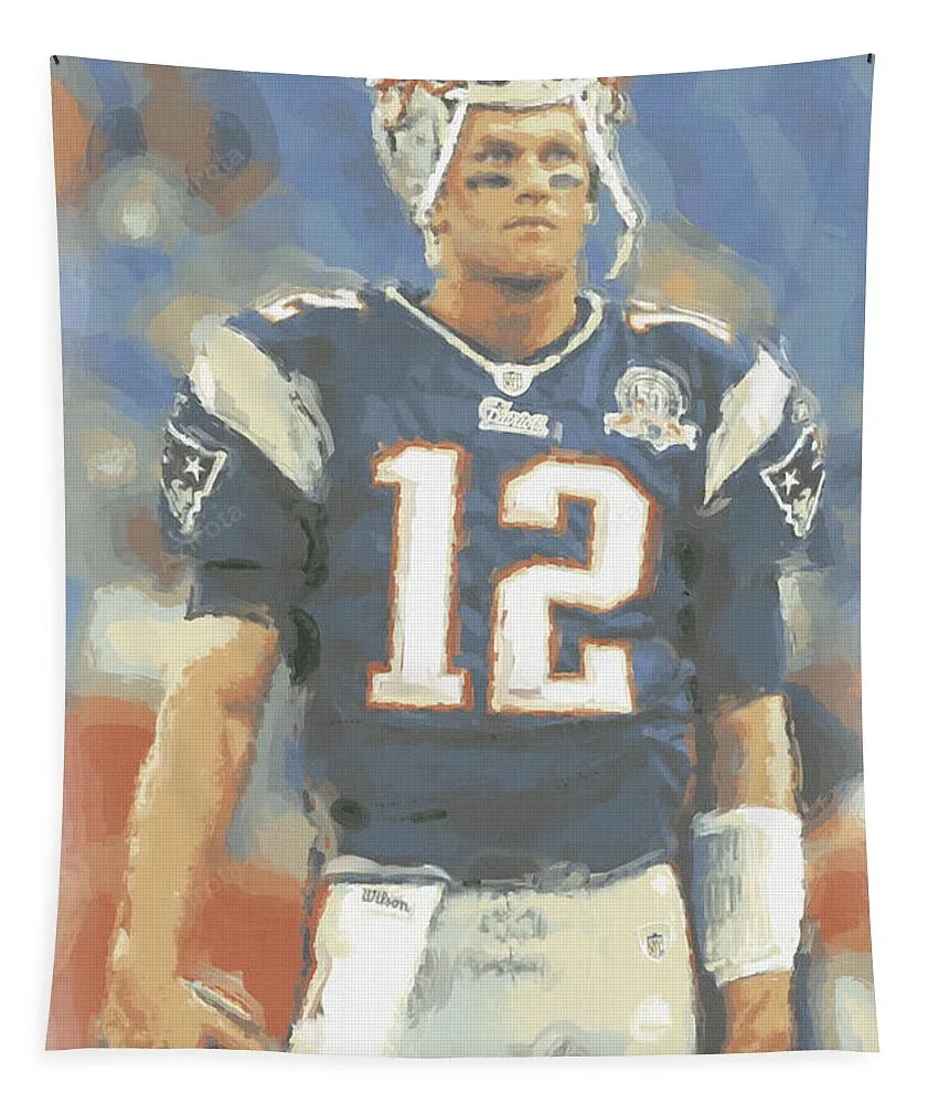 Tom Brady New England Patriots Tapestry Gifts For Fans 2