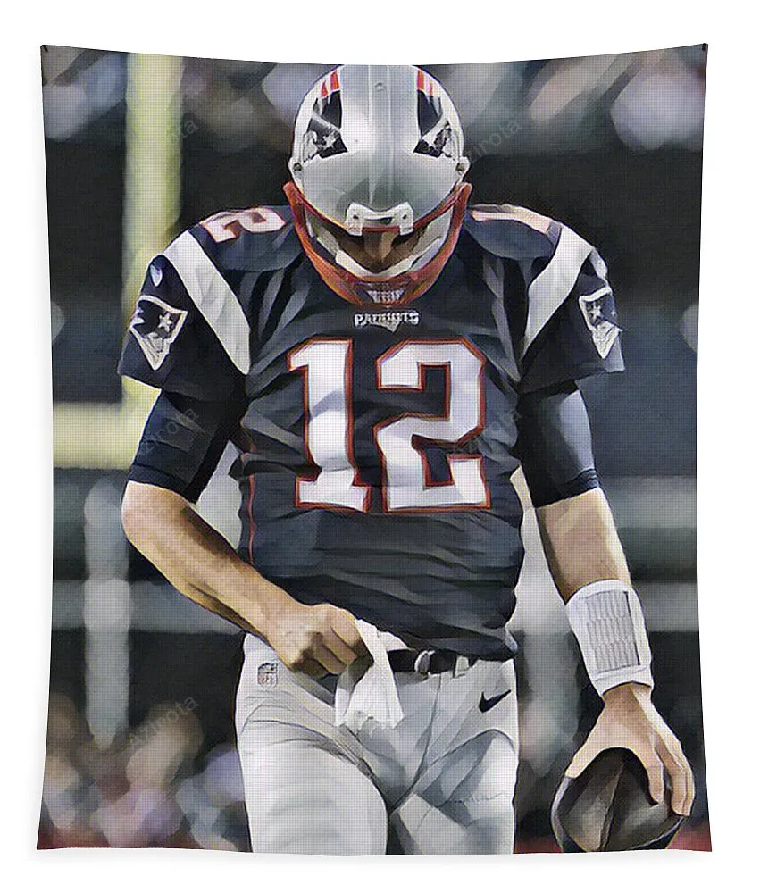 Tom Brady New England Patriots Tapestry Gifts For Fans 41