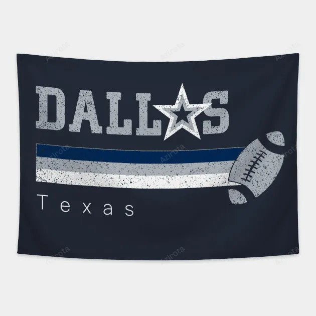 Vintage Dallas Retro Texas At Sunday Gameday Dallas Cowboys Tapestry Gifts For Fans