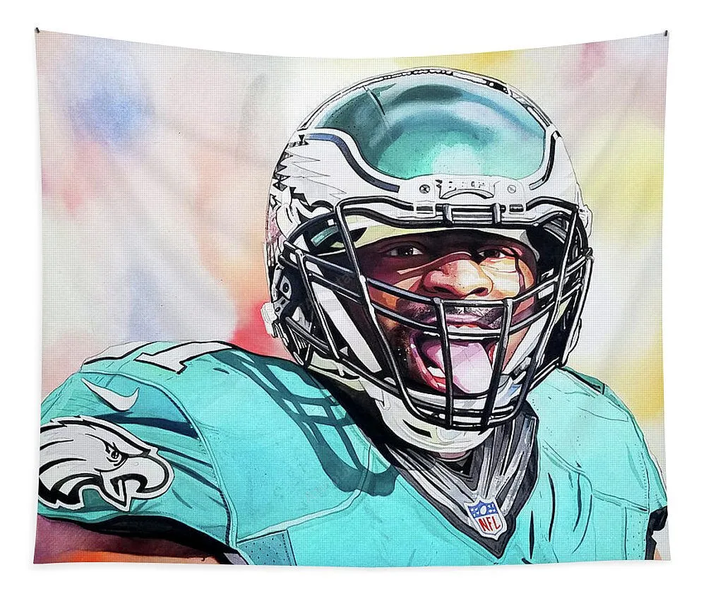 Fletch Cox Philadelphia Eagles Tapestry Gifts For Fans