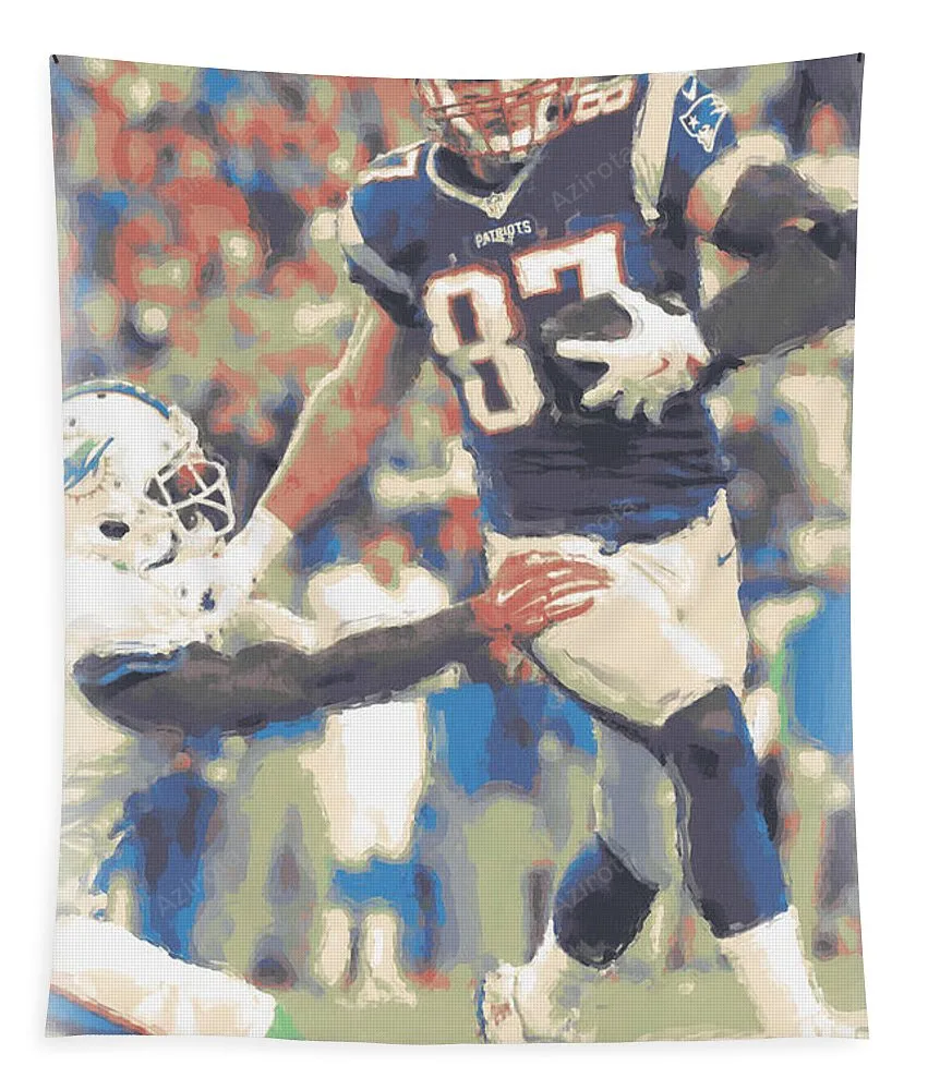 New England Patriots Tapestry Gifts For Fans Rob Gronkowski 4