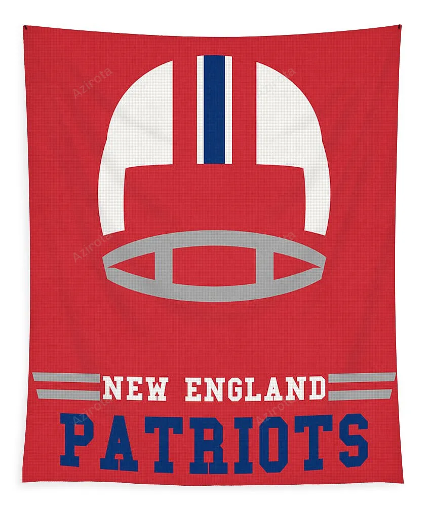 New England Patriots Tapestry Gifts For Fans Vintage 9