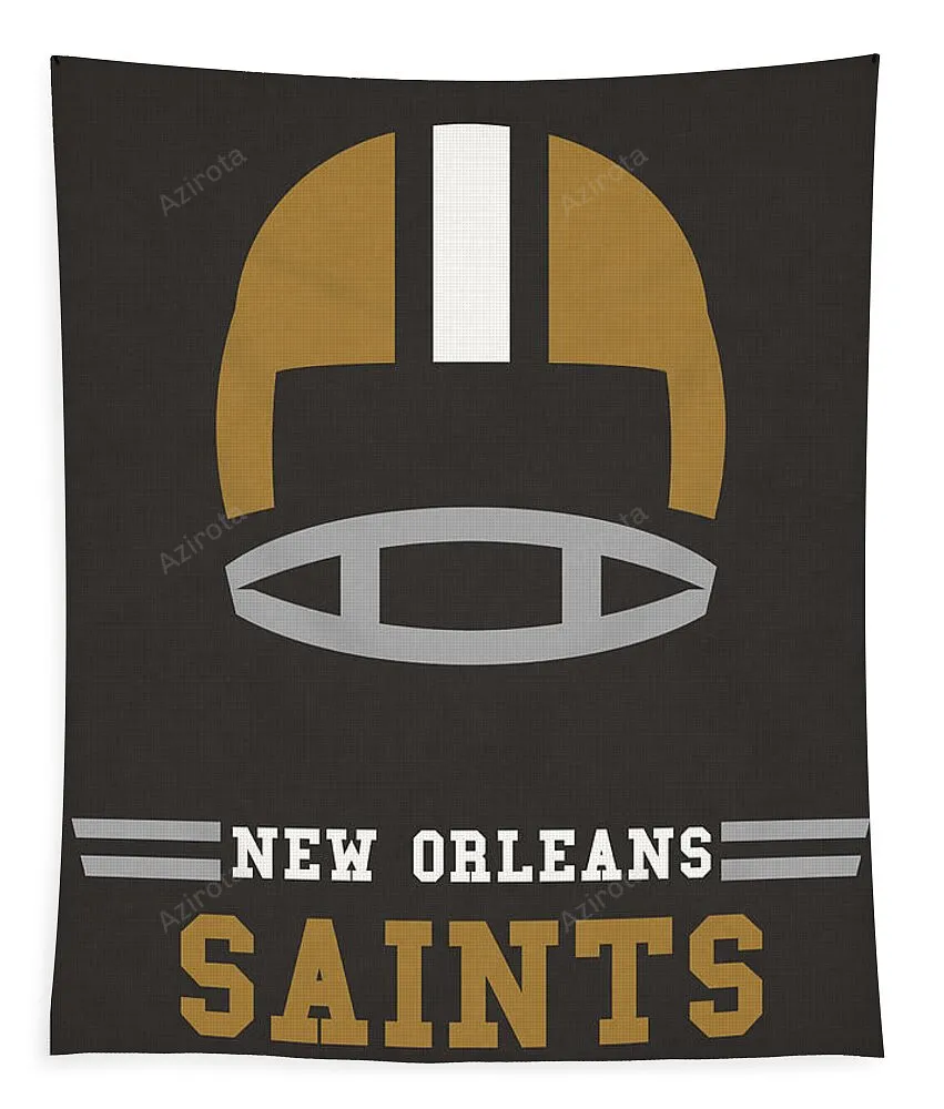 New Orleans Saints Vintage Art Tapestry Gifts For Fans