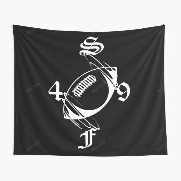 San Francisco Retro Tapestry Gifts For Fans Black