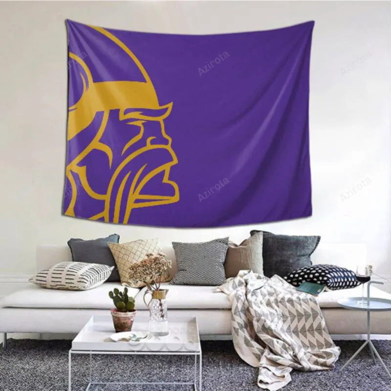 Wall Hangings Minnesota Vikings tapestry -157032 Decoration