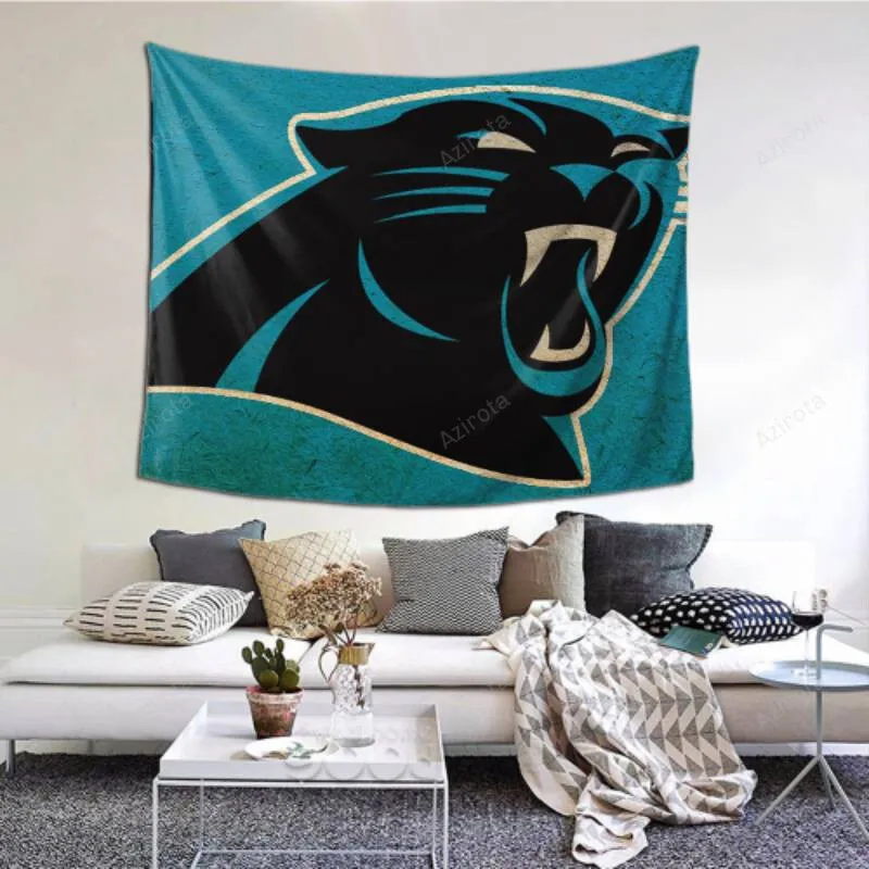Wall Hangings Carolina Panthers tapestry -155441 Decoration