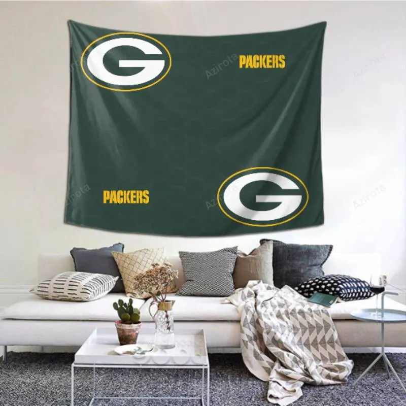 Bedroom Living Green Bay Packers tapestry -156964 Room Dorm Party Decor
