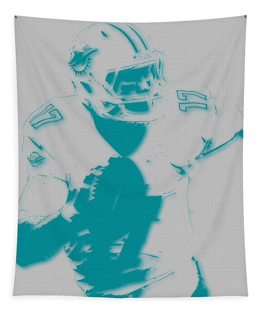 Miami Dolphins Ryan Tannehill Tapestry Gifts For Fans