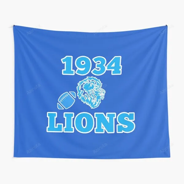 Lions Lions 1934 Tapestry Gifts For Fans