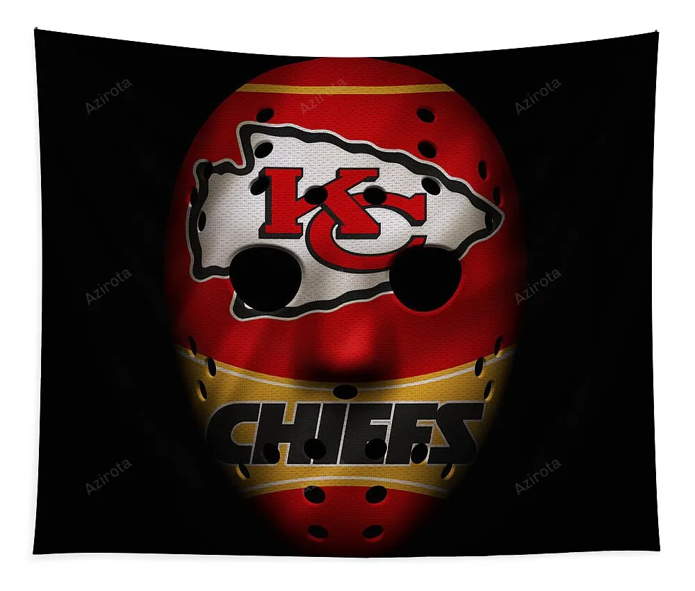 Kansas City Chiefs Mask 2 Tapestry Gifts For Fans