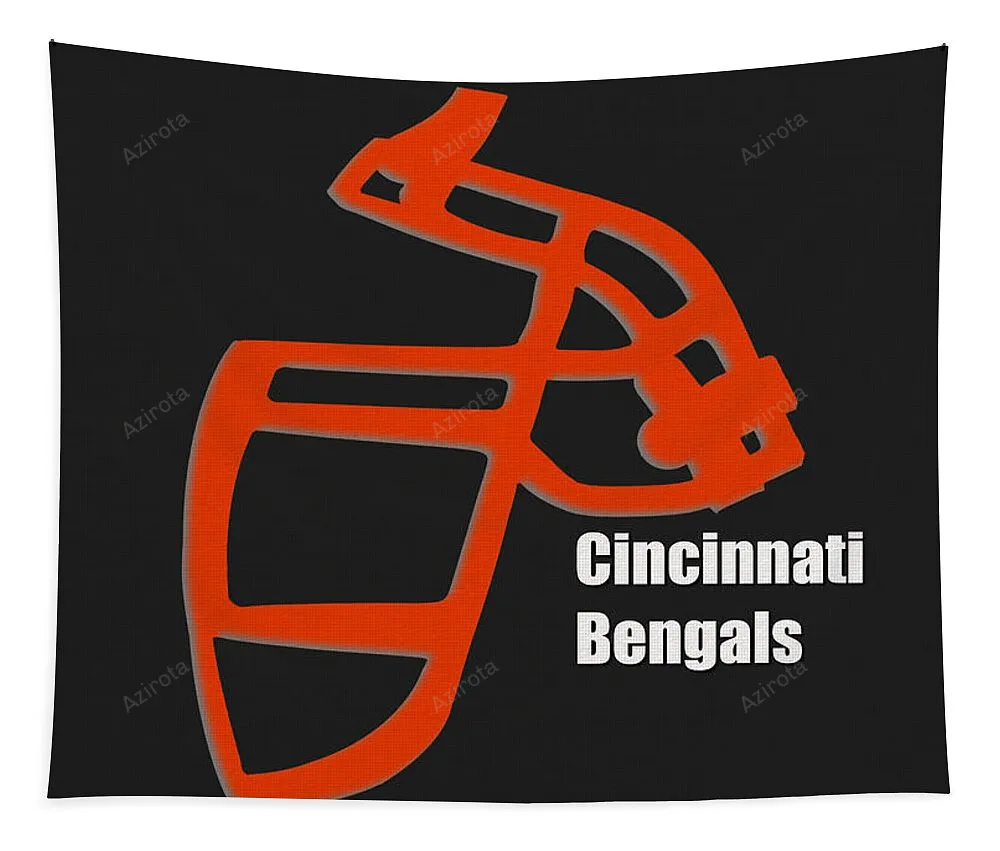 Cincinnati Bengals Retro Tapestry Gift For Fan