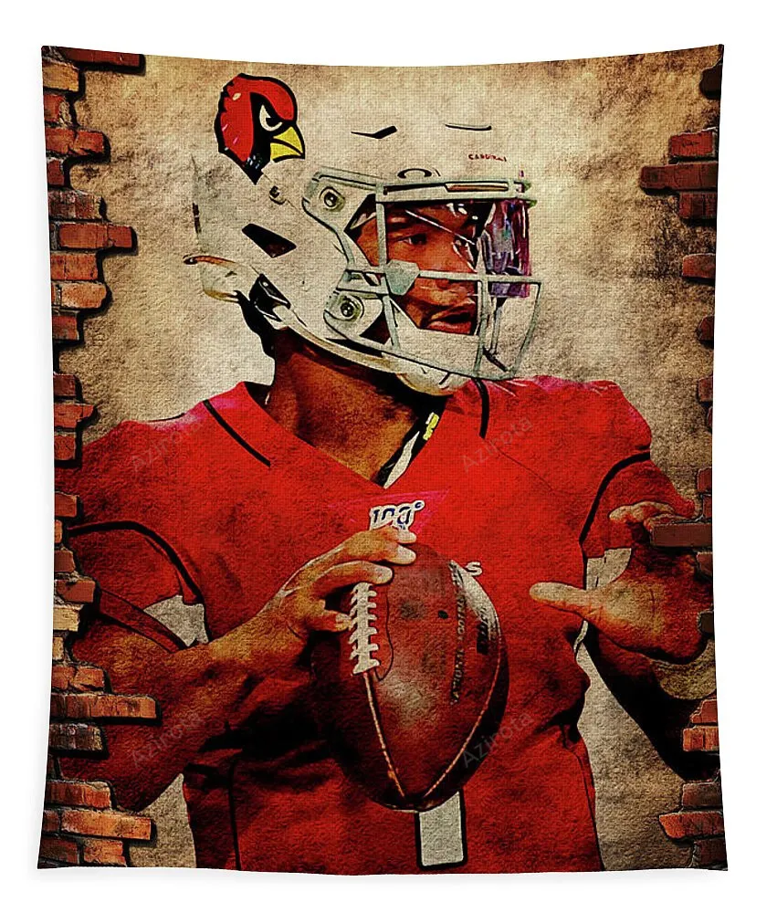 Arizona Cardinals Player Kyler Murray Tapestry Gifts For Fans 8