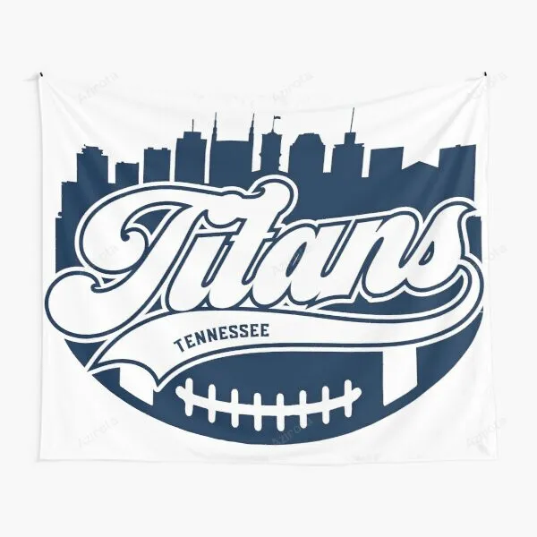 Tennessee Titans Titans Skyline Tapestry Gift For Fan