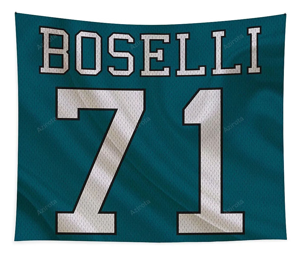 Jacksonville Jaguars Tony Boselli 71 Tapestry Gift For Fan