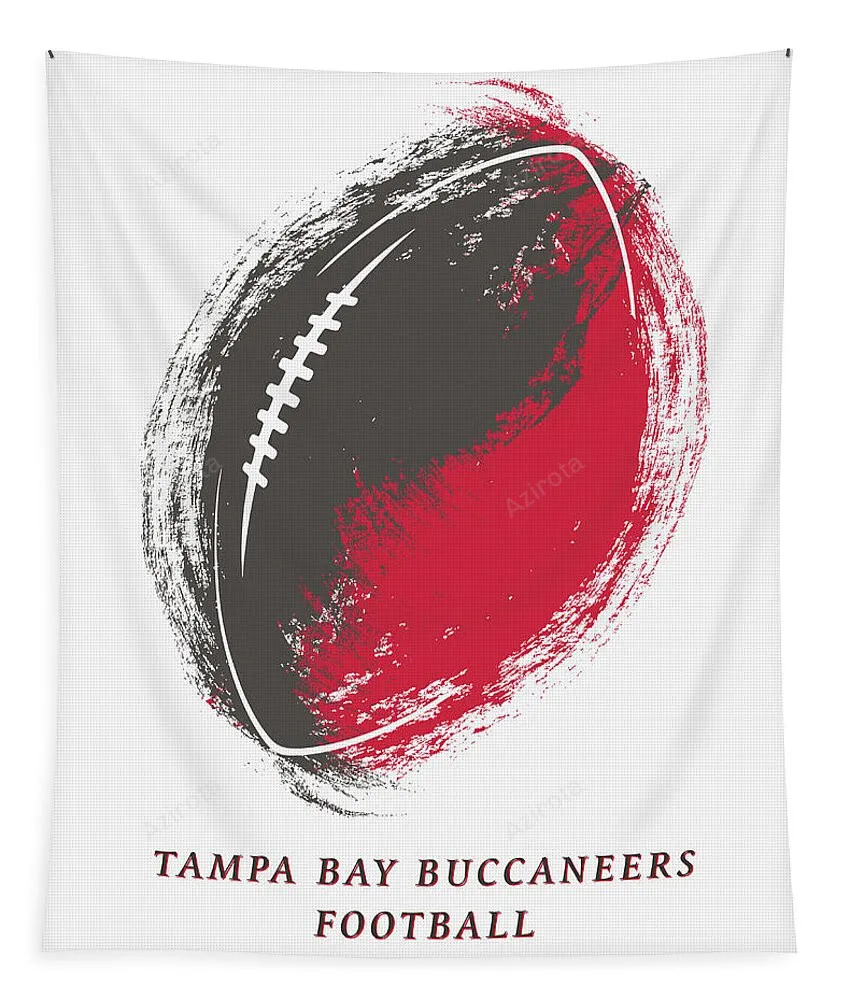 Tampa Bay Buccaneers Abstract Design Tapestry Gift For Fan