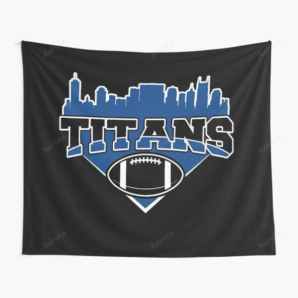 Tennessee Titans Skyline Tapestry Gift For Fan