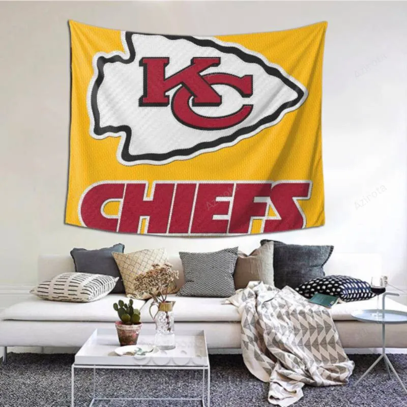 Wall Hangings Kansas City Chiefs tapestry -153460 Decoration