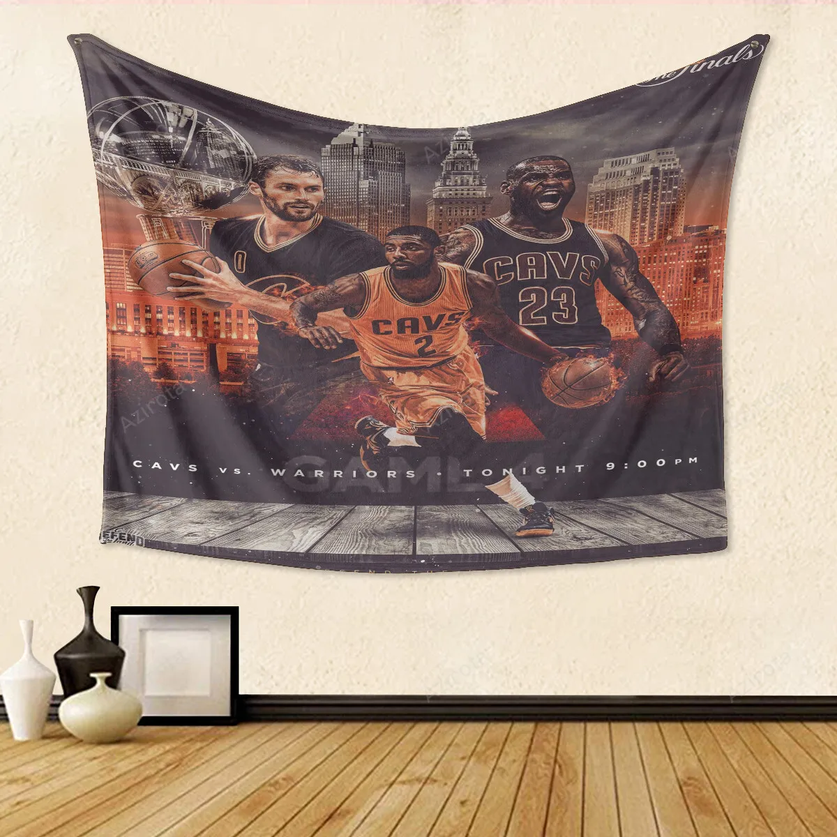 Cleveland Cavaliers Team5 Gift For Fan 3D Full Printing Tapestry