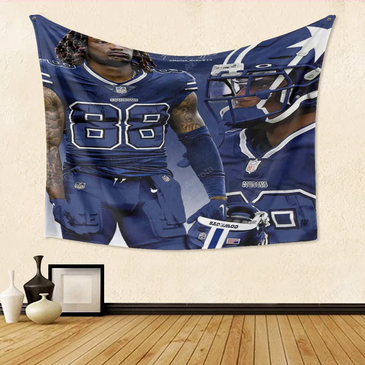 Dallas Cowsboys CeeDee Lamb1 Gift For Fan 3D Full Printing Tapestry