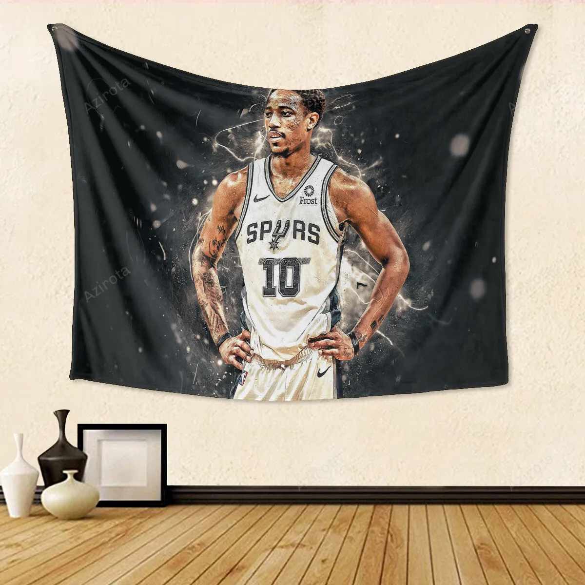San Antonio Spurs DeMar DeRozan8 Gift For Fan 3D Full Printing Tapestry