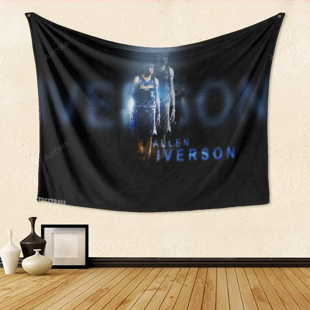 Denver Nuggets Allen Iverson1 Gift For Fan 3D Full Printing Tapestry