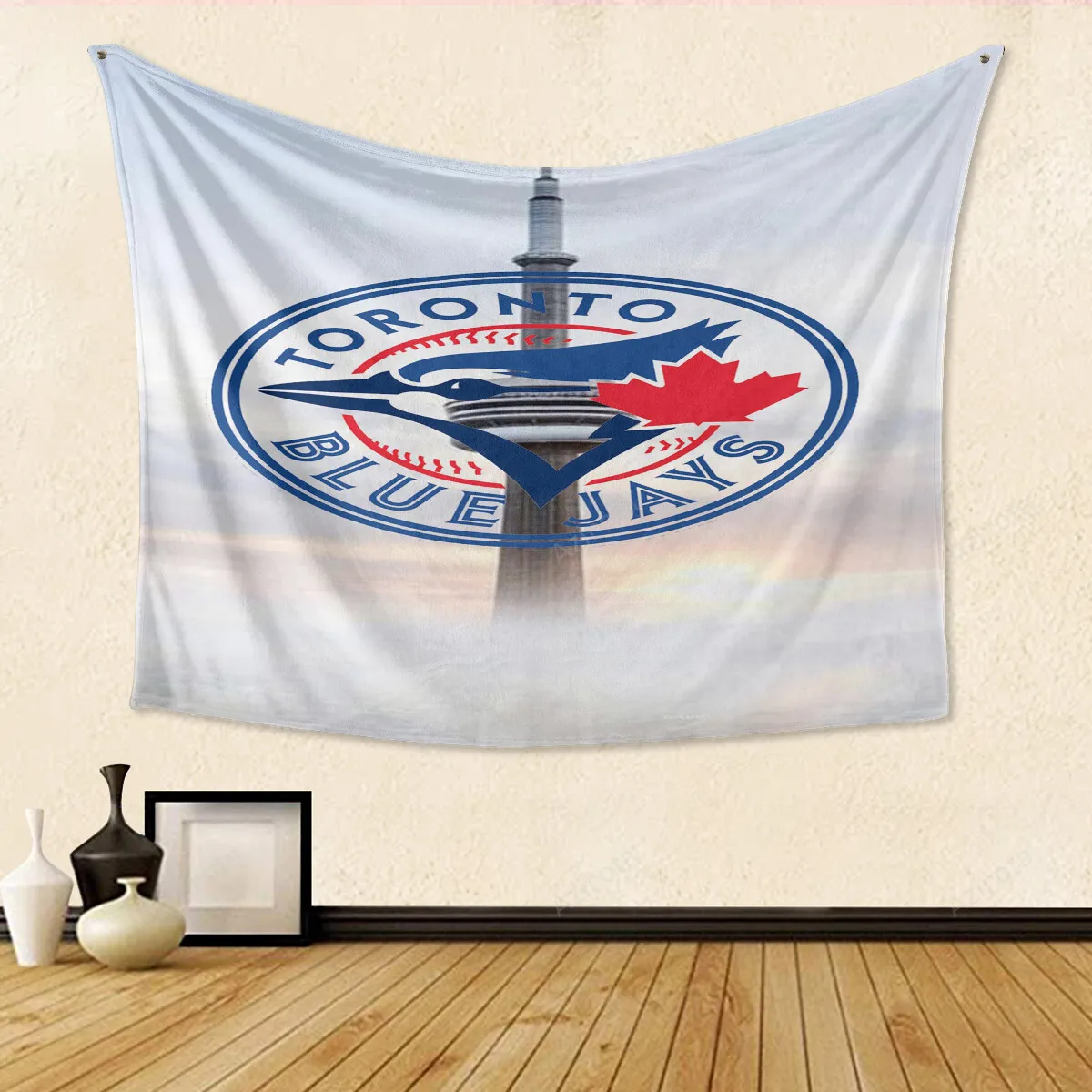 Toronto Blue Jays Russell Bird Towel1 Gift For Fan 3D Full Printing Tapestry