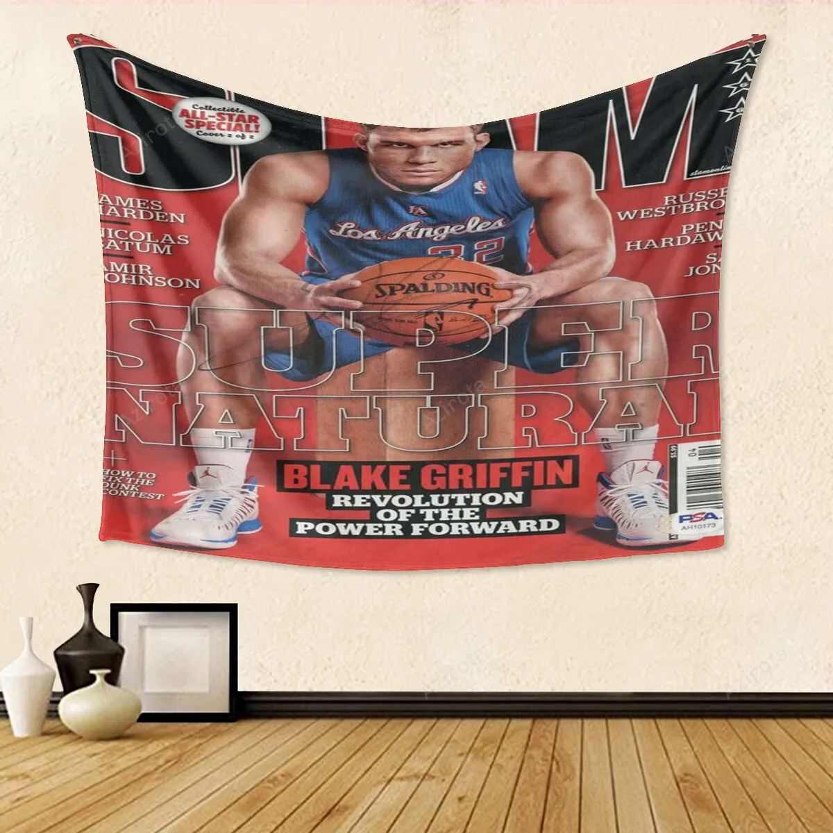 Los Angeles Clippers Blake Griffin 32 Gift For Fan 3D Full Printing Tapestry