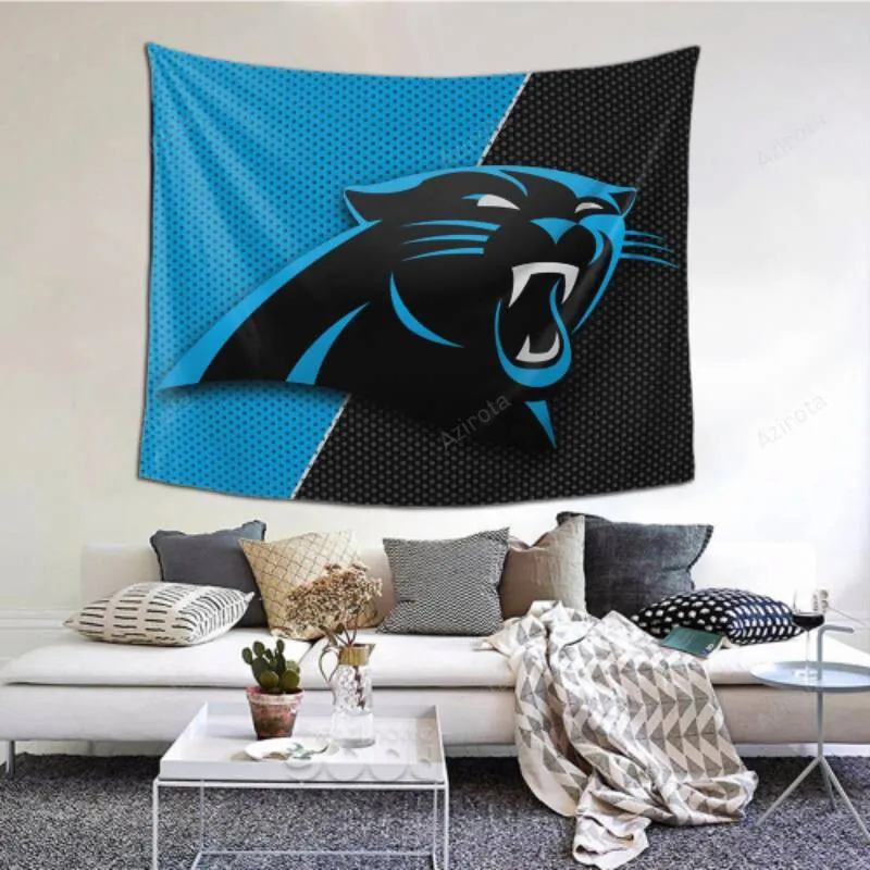 Custom Carolina Panthers tapestry -155504 Home Decoration For Outdoor Use