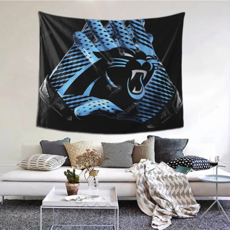 Carolina Panthers tapestry -155464 as Wall Art Decor for Bedroom Dorm Decor