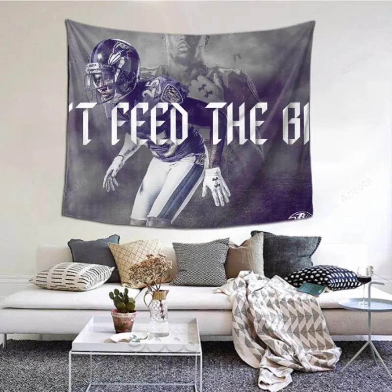 Baltimore Ravens tapestry -153950 Tapestry Wall Hanging Is Lightweight