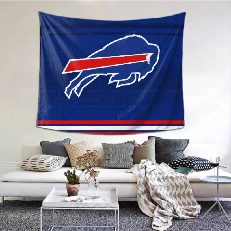 Buffalo Bills tapestry -150708 as Wall Art Decor for Bedroom Dorm Decor
